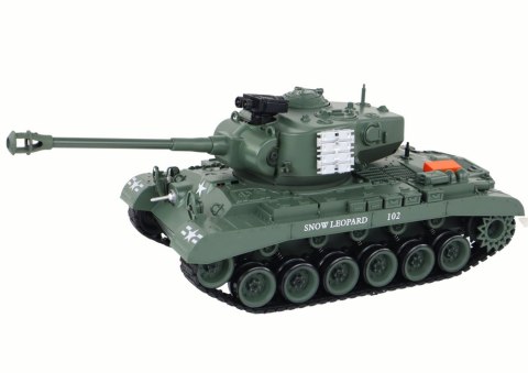 Czołg Leopard RC Zdalnie Sterowany Armata 1:18 Szary Czołg Leopard RC Zdalnie Sterowany Armata 1:18 Szary