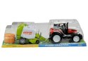 Duży Traktor z Maszyną 3 Modele Ruchome Elementy 65 cm Duży Traktor z Maszyną 3 Modele Ruchome Elementy 65 cm