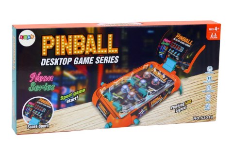 Gra Zręcznościowa Pinball Ledowe Światła Dźwięki Tablica Wyników Gra Zręcznościowa Pinball Ledowe Światła Dźwięki Tablica Wyników