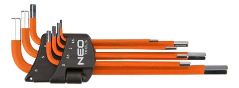 KLUCZE SZEŚCIOKĄTNE 1.5-6MM 7 SZTUK KLUCZE SZEŚCIOKĄTNE 1.5-6MM 7 SZTUK