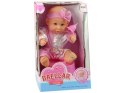 Lalka Bobas Różowa Nocnik Siusia Pije Kokardka 24 cm Lalka Bobas Różowa Nocnik Siusia Pije Kokardka 24 cm