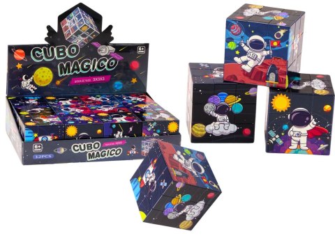 Magiczna Kostka Układanka Edukacyjna Kosmos Puzzle Gra Logiczna Magiczna Kostka Układanka Edukacyjna Kosmos Puzzle Gra Logiczna