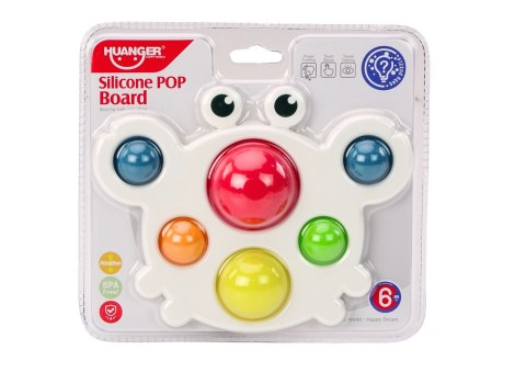Silikonowa Tablica Kolorowy Krab Pop It Edukacyjny Sensoryczny Silikonowa Tablica Kolorowy Krab Pop It Edukacyjny Sensoryczny