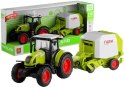 Traktor z Prasą Rolującą Do Belowania Gra 37,5 cm Traktor z Prasą Rolującą Do Belowania Gra 37,5 cm
