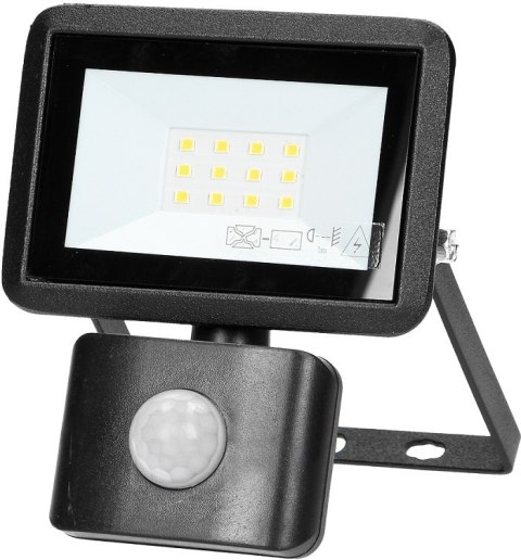 NAŚWIETLACZ LED Z PIR 10W 800LM IP44 4000K NAŚWIETLACZ LED Z PIR 10W 800LM IP44 4000K