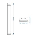OPRAWA SUFITOWA 220-240V 18W 4000K 1500LM 60CM OPRAWA SUFITOWA 220-240V 18W 4000K 1500LM 60CM