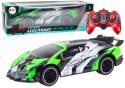 Auto Sportowe Zdalnie Sterowane RC 1:10 25km/h Światła Zielony Auto Sportowe Zdalnie Sterowane RC 1:10 25km/h Światła Zielony