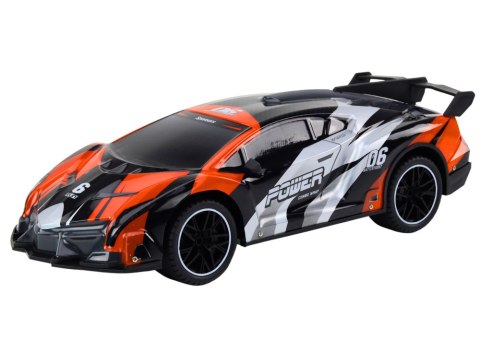 Auto Sportowe Zdalnie Sterowane RC 1:10 Pomarańczowe Prędkość 25 km/h Auto Sportowe Zdalnie Sterowane RC 1:10 Pomarańczowe Prędkość 25 km/h