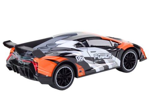 Auto Sportowe Zdalnie Sterowane RC 1:10 Pomarańczowe Prędkość 25 km/h Auto Sportowe Zdalnie Sterowane RC 1:10 Pomarańczowe Prędkość 25 km/h