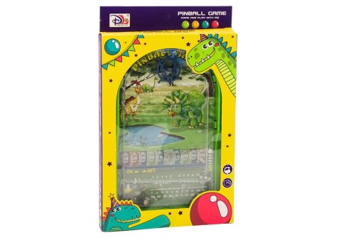 Gra Zręcznościowa Pinball Dinozaury Stojak Zielony Gra Zręcznościowa Pinball Dinozaury Stojak Zielony