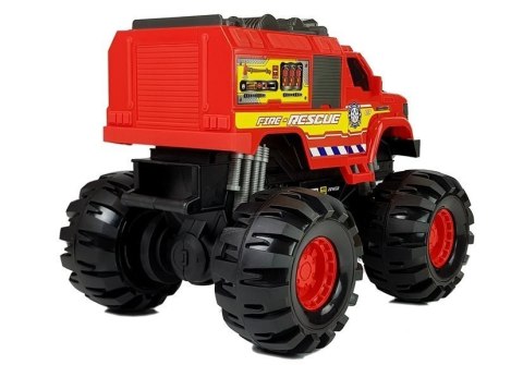 Monster Auto Wóz Strażacki Straż Duże Koła 1:8 40 cm x 30 cm x 35 cm Monster Auto Wóz Strażacki Straż Duże Koła 1:8 40 cm x 30 cm x 35 cm