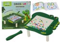 Stolik Tablica Magnetyczna Edukacyjna Dinozaur Pad Układanka Zielona Stolik Tablica Magnetyczna Edukacyjna Dinozaur Pad Układanka Zielona