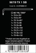 ZESTAW KLUCZY TRZPIENIOWYCH TORX BLACKLASER ZESTAW KLUCZY TRZPIENIOWYCH TORX BLACKLASER