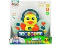 Interaktywne Pianinko Kaczuszka DJ Dźwięk Instrumenty Muzyczne Melodie Interaktywne Pianinko Kaczuszka DJ Dźwięk Instrumenty Muzyczne Melodie