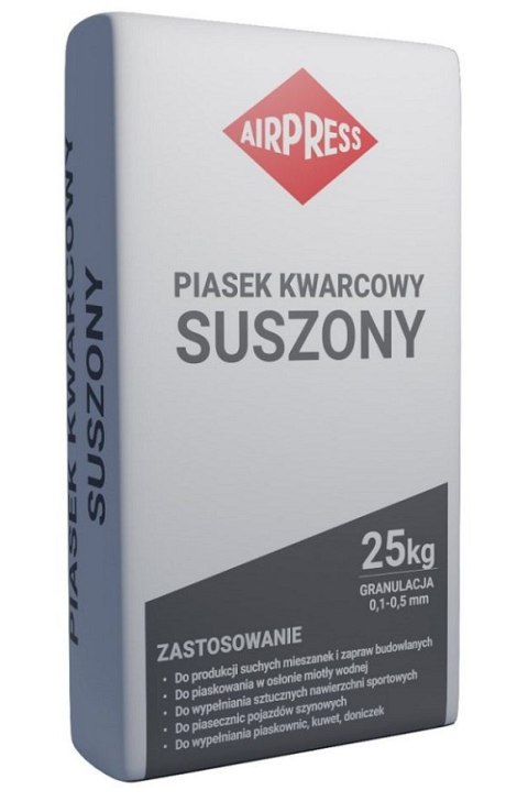 PIASEK KWARCOWY SUSZONY 25KG 0.5-1.0MM PIASEK KWARCOWY SUSZONY 25KG 0.5-1.0MM