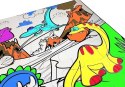 Puzzle Dla Dzieci Do Kolorowania Era Dinozaurów Pisaki 24 el Puzzle Dla Dzieci Do Kolorowania Era Dinozaurów Pisaki 24 el