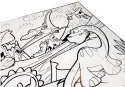 Puzzle Dla Dzieci Do Kolorowania Era Dinozaurów Pisaki 24 el Puzzle Dla Dzieci Do Kolorowania Era Dinozaurów Pisaki 24 el