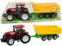 Traktor Wywrotka Żółta Ciągnik 50 cm Traktor Wywrotka Żółta Ciągnik 50 cm