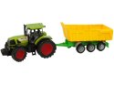 Traktor Wywrotka Żółta Ciągnik 50 cm Traktor Wywrotka Żółta Ciągnik 50 cm