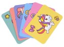 Magnetyczna Układanka Książka Jednorożce Puzzle Karty Magnetyczna Układanka Książka Jednorożce Puzzle Karty