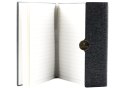Notes Biurowy Na Magnes Notatnik W Linie A5 Z Obiciem Czarny Notes Biurowy Na Magnes Notatnik W Linie A5 Z Obiciem Czarny