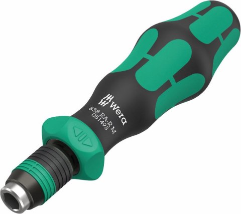 RĘKOJEŚĆ Z UCHWYTEM DO GROTÓW 838 RA-R,FUNKCJA GRZECH. 1/4'' RĘKOJEŚĆ Z UCHWYTEM DO GROTÓW 838 RA-R,FUNKCJA GRZECH. 1/4''