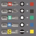 ZESATAW BITÓW 1/4'' KRAFTFORM KOMPAKT STUBBY 19CZ. ZESATAW BITÓW 1/4'' KRAFTFORM KOMPAKT STUBBY 19CZ.