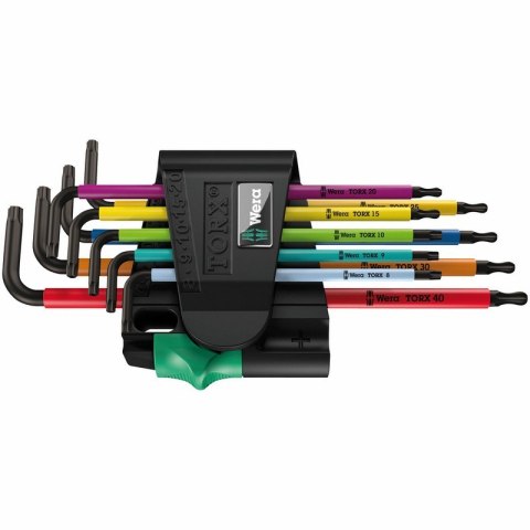 ZESTAW KLUCZY TRZPIENIOWYCH TORX MULTICOLOUR TX8-TX40 ZESTAW KLUCZY TRZPIENIOWYCH TORX MULTICOLOUR TX8-TX40