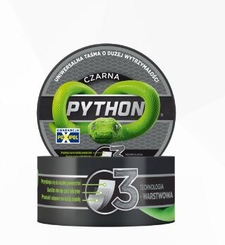 TAŚMA DUCT TAPE PYTHON SREBRNA 44MM*9M TAŚMA DUCT TAPE PYTHON SREBRNA 44MM*9M