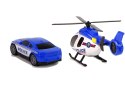 Zestaw Policja Laweta Ciężarówka Autko Helikopter Dźwięk Światła Zestaw Policja Laweta Ciężarówka Autko Helikopter Dźwięk Światła
