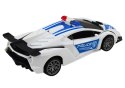 Samochód R/C Policyjny 2w1 Auto Robot Dźwięki Światła Samochód R/C Policyjny 2w1 Auto Robot Dźwięki Światła