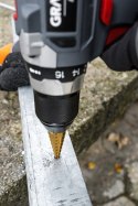 ZESTAW WIERTEŁ STOPNIOWYCH HSS TIN 3-20 MM HEX 3 SZT. ZESTAW WIERTEŁ STOPNIOWYCH HSS TIN 3-20 MM HEX 3 SZT.