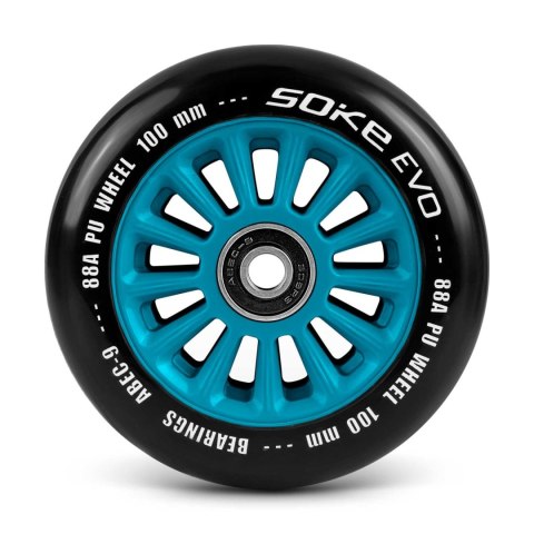 Kółka do hulajnogi 100 mm niebieskie 2 szt Kółka do hulajnogi 100 mm niebieskie 2 szt