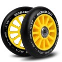 Kółka do hulajnogi 100 mm żółte 2 szt Kółka do hulajnogi 100 mm żółte 2 szt