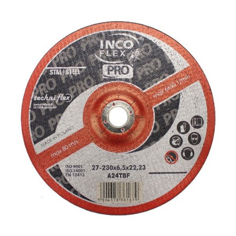 TARCZA PŁASKA T1A 300*3,2*32 A24TBF PRO TARCZA PŁASKA T1A 300*3,2*32 A24TBF PRO