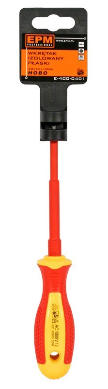 WKRĘTAK IZOLOWANY PŁASKI 1000V 0.5X3.0X75MM WKRĘTAK IZOLOWANY PŁASKI 1000V 0.5X3.0X75MM